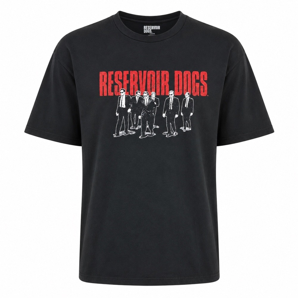 Lionsgate Mens Reservoir Dogs 3XL Cotton Black Movie Promo Graphic Tee Mr Pink